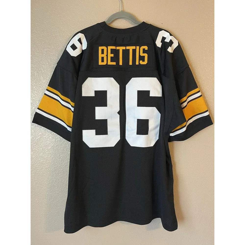 Men's 2XL‎ NWOT Pittsburgh Steelers Mitchell & Ness Jerome Bettis 1996/97 Jersey